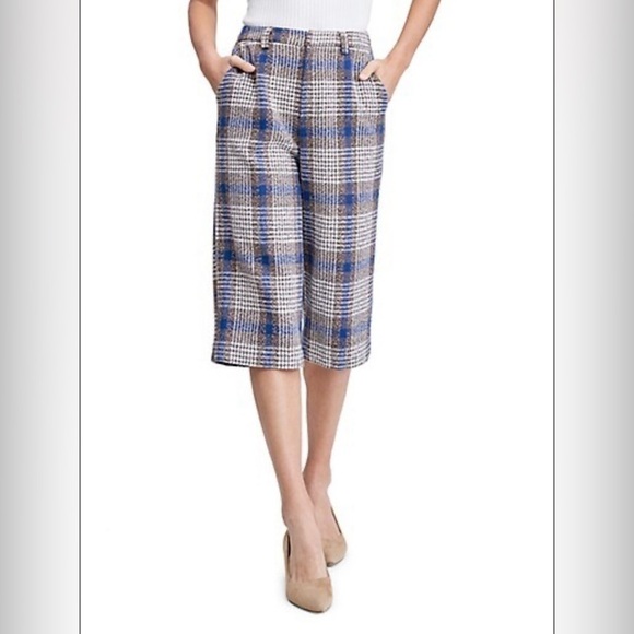 NWOT En Saison Long Plaid Shorts size XS - Picture 4 of 10